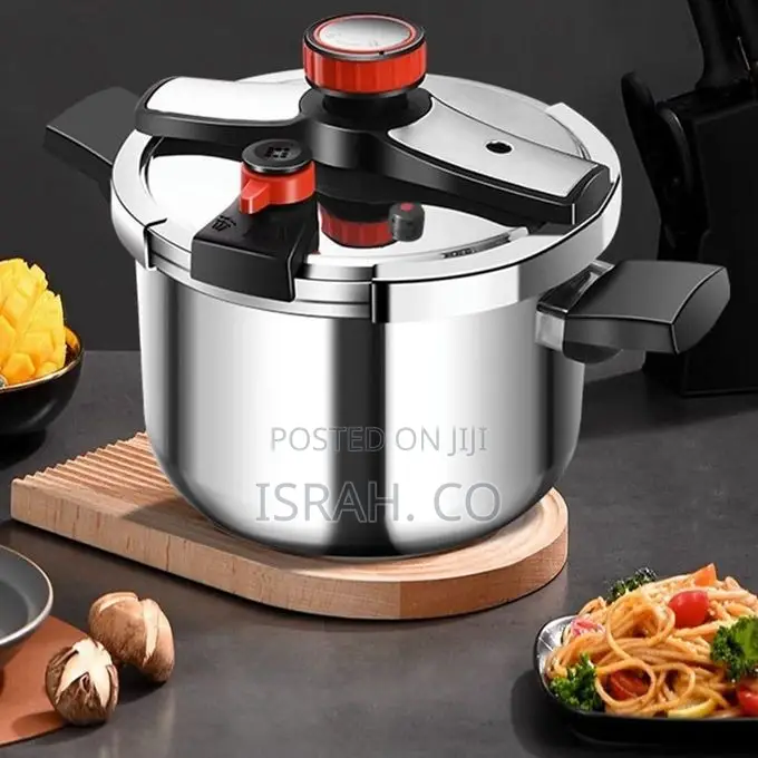 8l High Energy Saving Three-Layer Base Stainless Steel Pressure Cooker