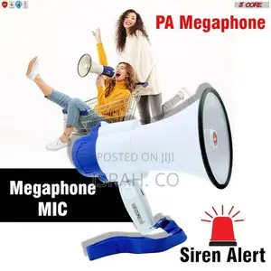 Gaosen Megaphone Bullhorn 30 Watt Lightweight Portable Loudspeaker