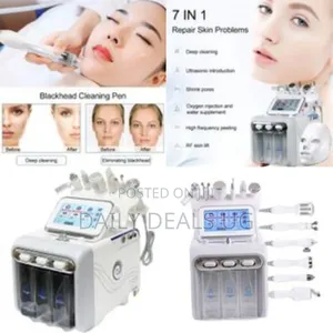 Hydrogen Oxygen Facial Machine, 7 in 1 Professional Diamond