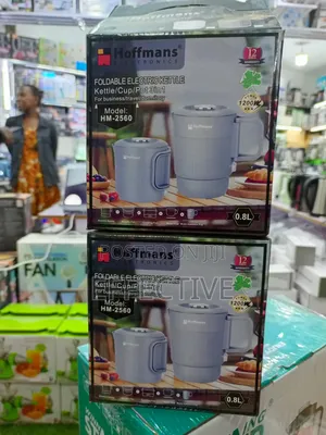 0.8l Hoffmans Hm-2560 Foldable Electric Kettle.