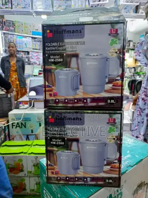 0.8l Hoffmans Hm-2560 Foldable Electric Kettle.