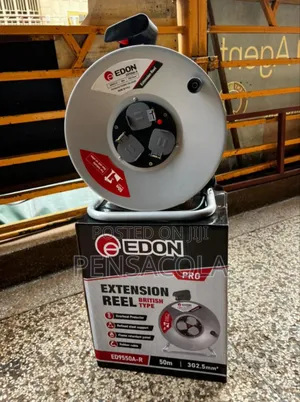 50m Pure Cooper Heavy Duty Extensional Cable Wheel