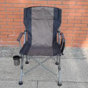 Portable Foldable Camping Chair WTH Side Pockets and Cup Holder
