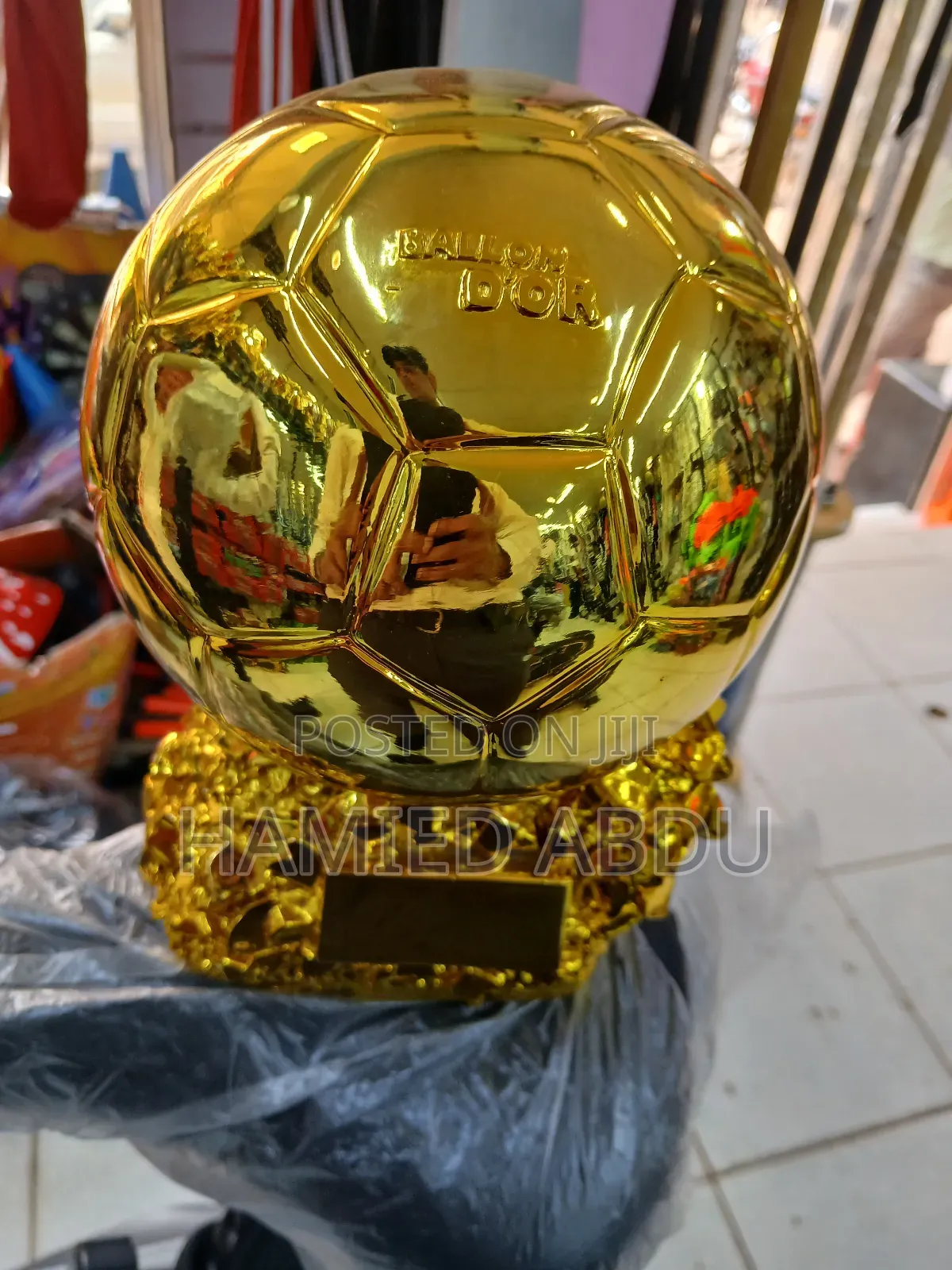 Foot Ball Statue
