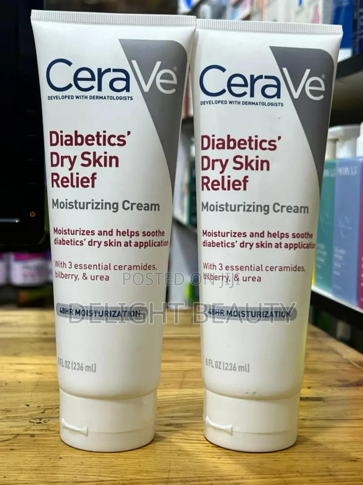 Cerave Moisturizing Cream for Diabetics’ Dry Skin,