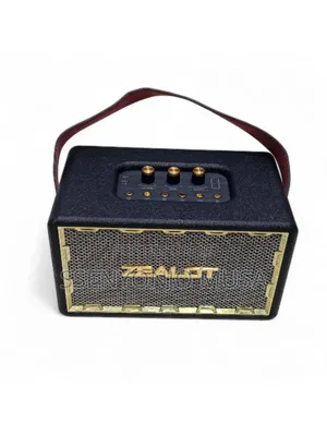 Zealot Mt01 50w Retro Wireless Outdoor Speaker –24000mah, Booming Bass