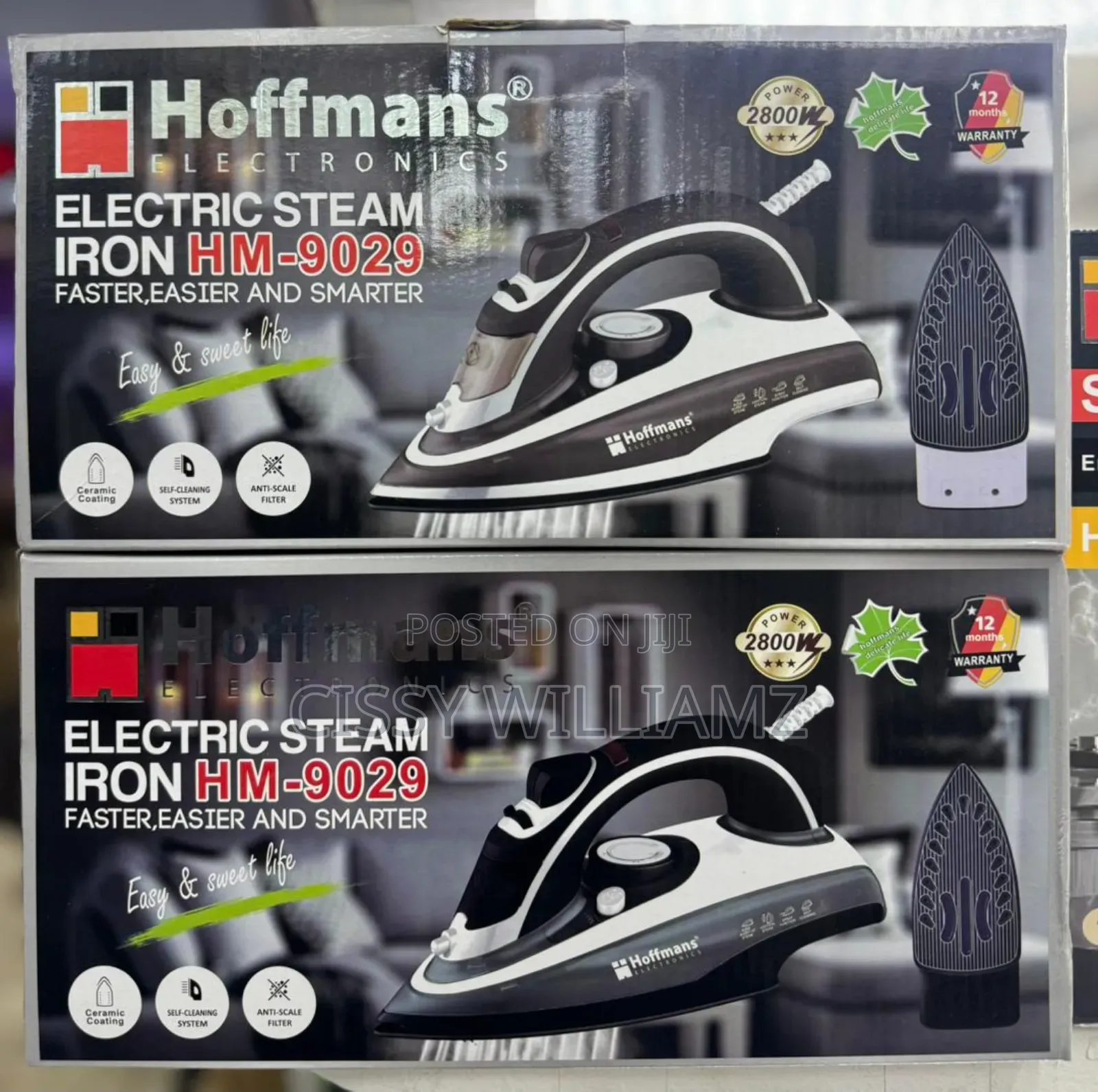 Hoffman Steam Iron Electric Steam Iron
