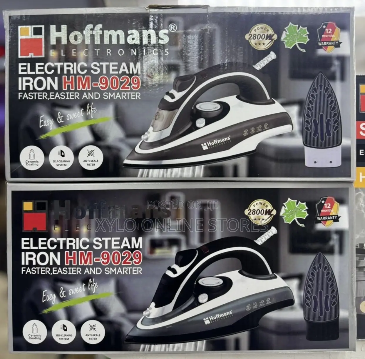 Hoffmans Electric Steam and Dry Iron Hm 9029