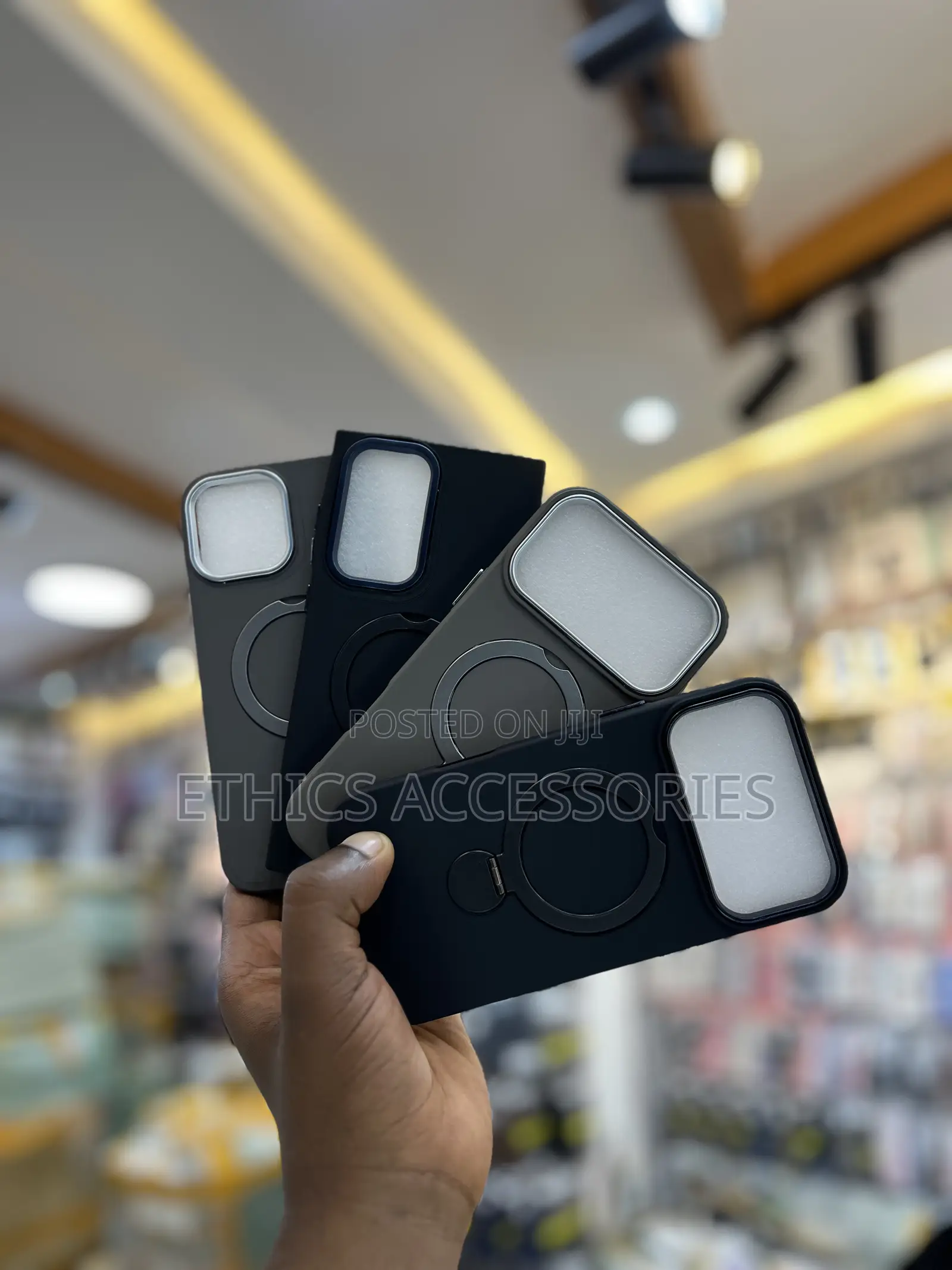 Magnetic Phone Cases With Full Camera Protection and a Built-in Ring