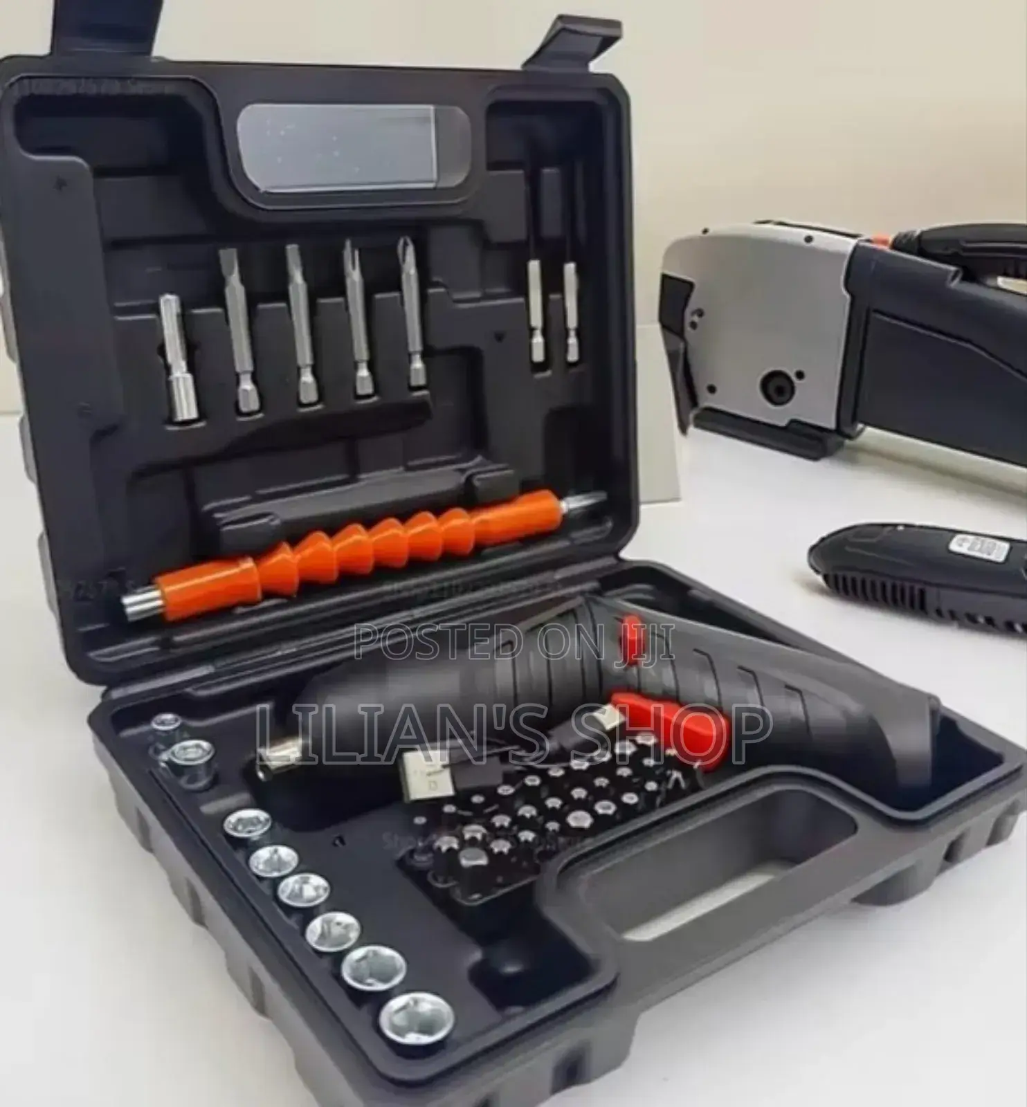 Portable Cordless Electric Screwdriver Kit