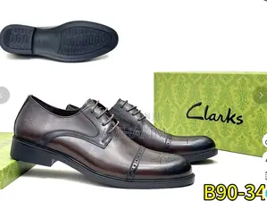 New Men James Weston Designed Clarks Smooth Leather Oxfords In Stock