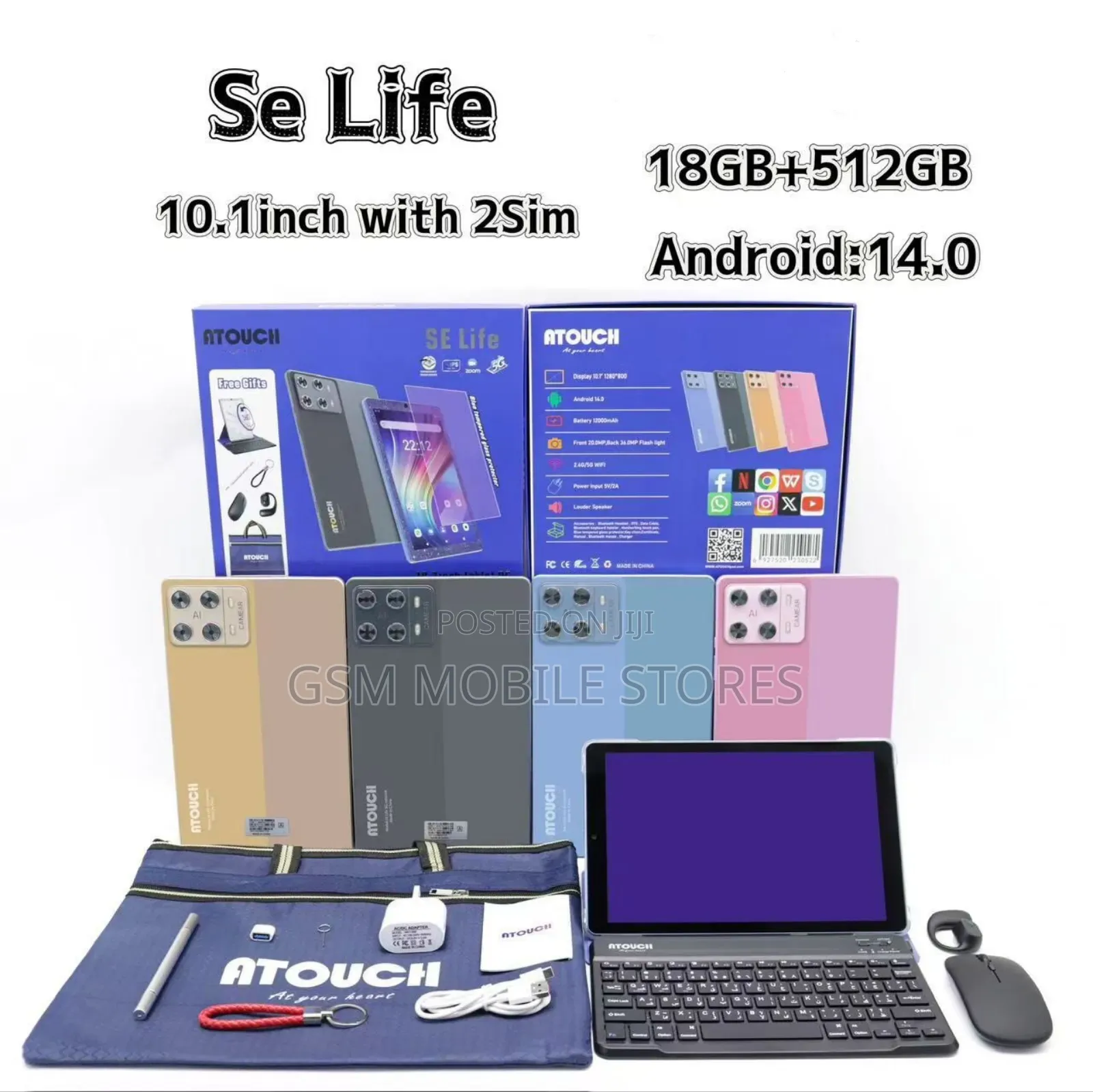New Atouch SE Life 512 GB Gray