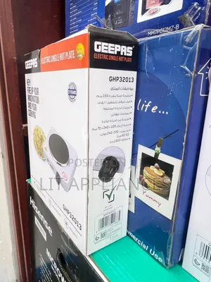 Geepas Double Hot Plate Ghp32014, 2years Warranty.