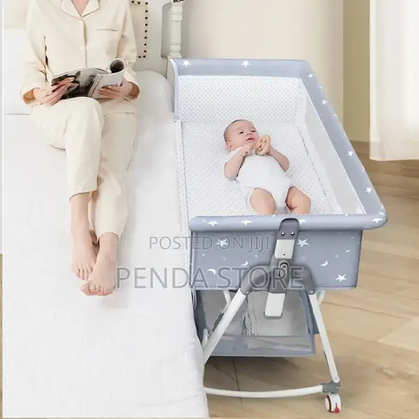 Baby Co-Sleeper Foldable Bed Bassinet With Mosquito Net– Safe Baby Bed