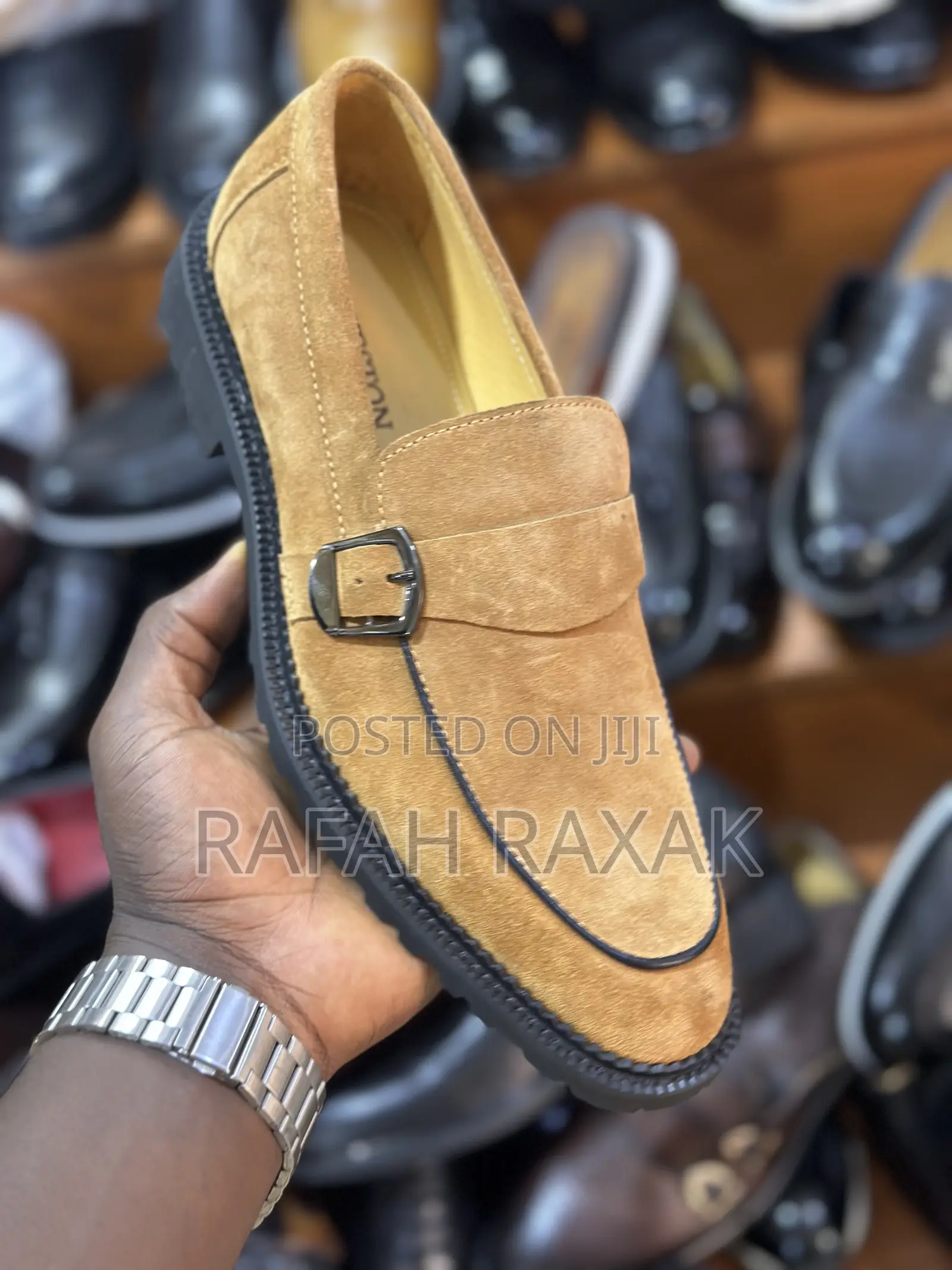 Original Men’S Brown Suede J.M.Weston Loafers