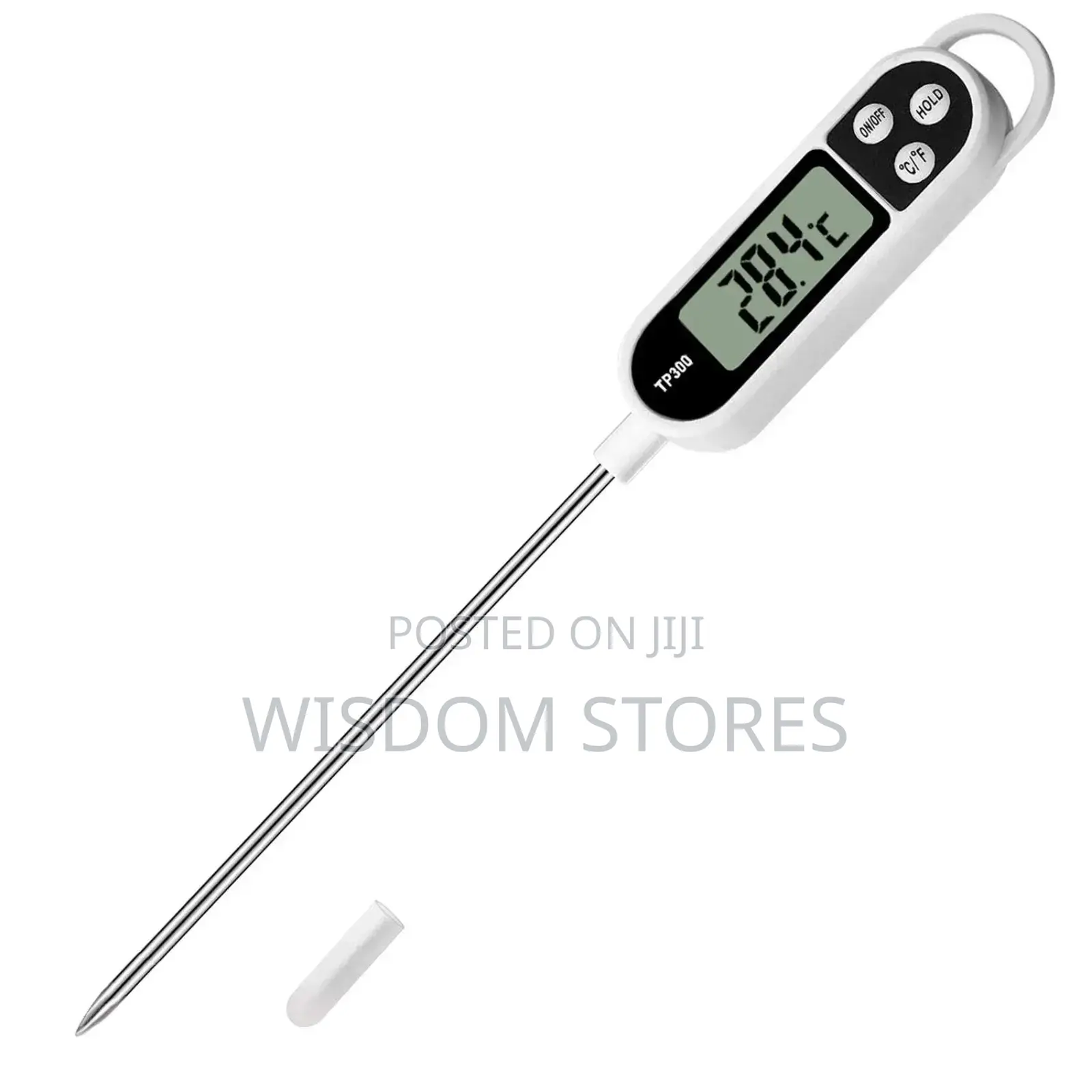 Digital Food Thermometer With LCD Display