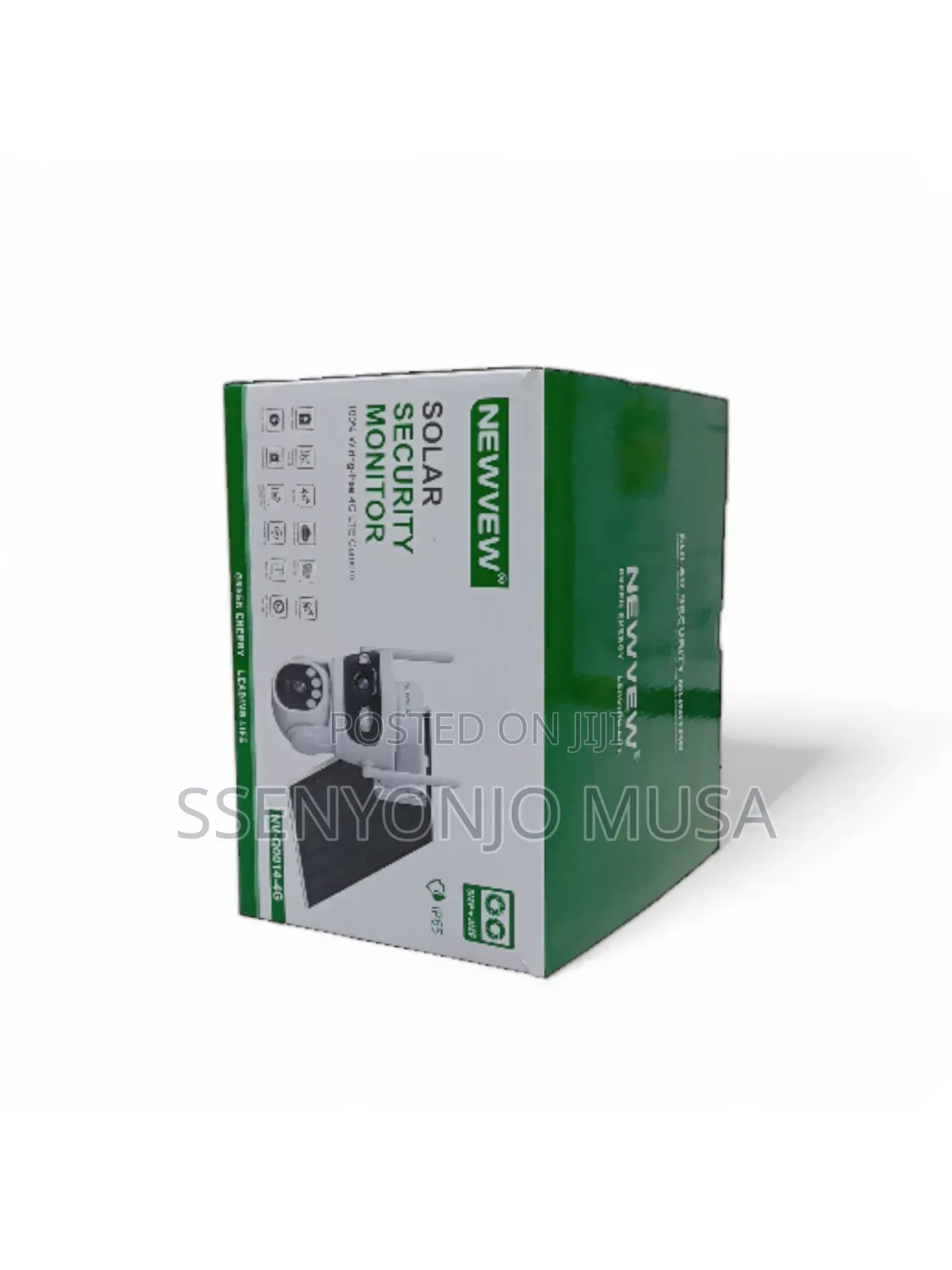 Newvew Jc246-17-Nv Solar Security Camera – 4g, 10000mah Battery, 5w