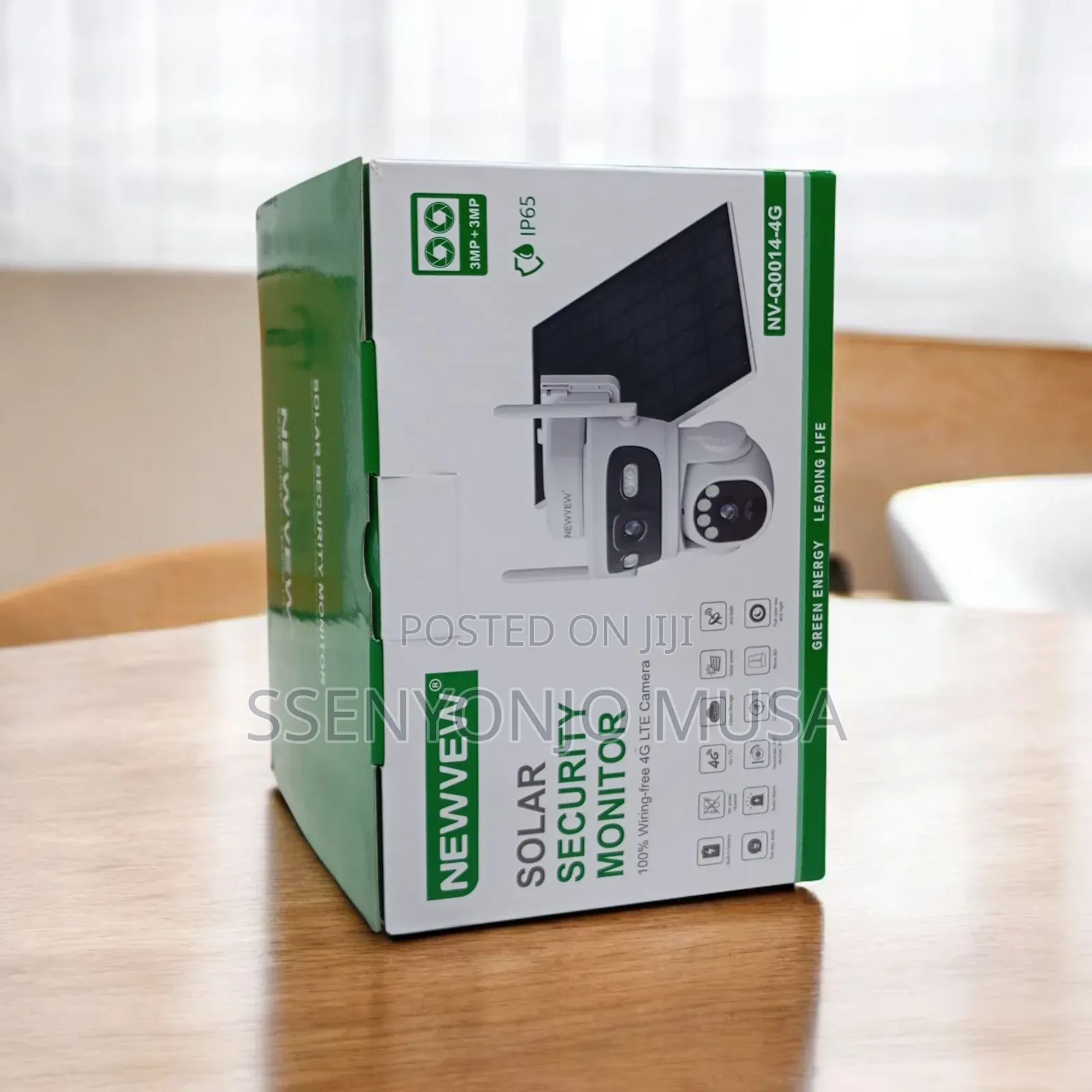 Newvew Jc246-17-Nv Solar Security Camera – 4g, 10000mah Battery, 5w