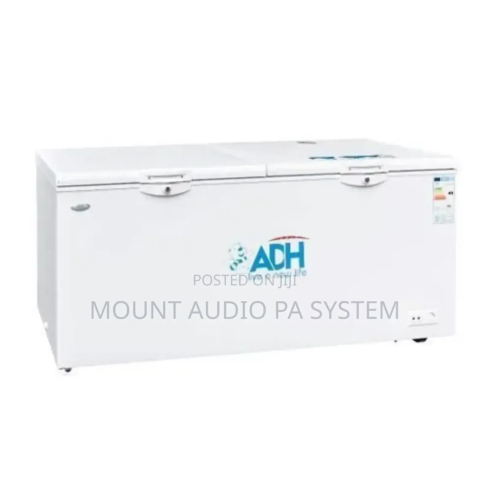Adh Chest Freezer 600l Double Door.