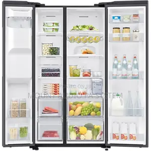 Samsung Refrigerator 635l Side by Side With a Dispenser.