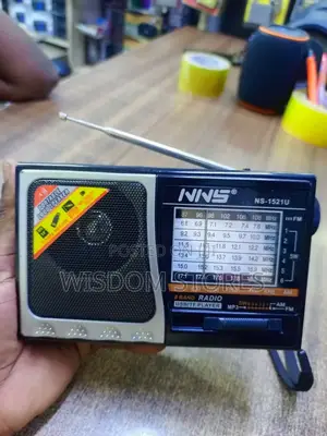 Portable NNS Ns-1521u 8-Band Radio and Music Player.