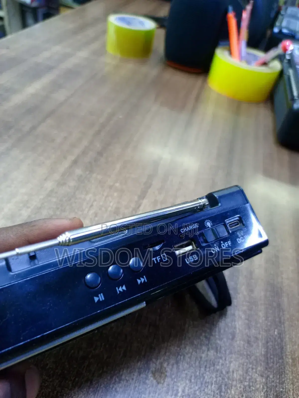 Portable NNS Ns-1521u 8-Band Radio and Music Player.