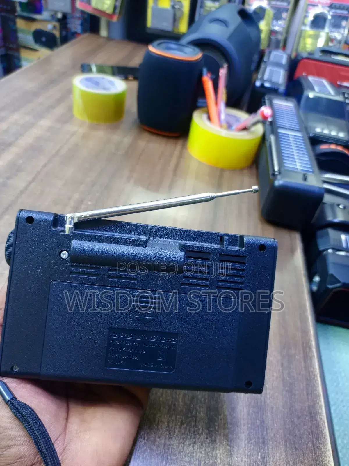 Portable NNS Ns-1521u 8-Band Radio and Music Player.