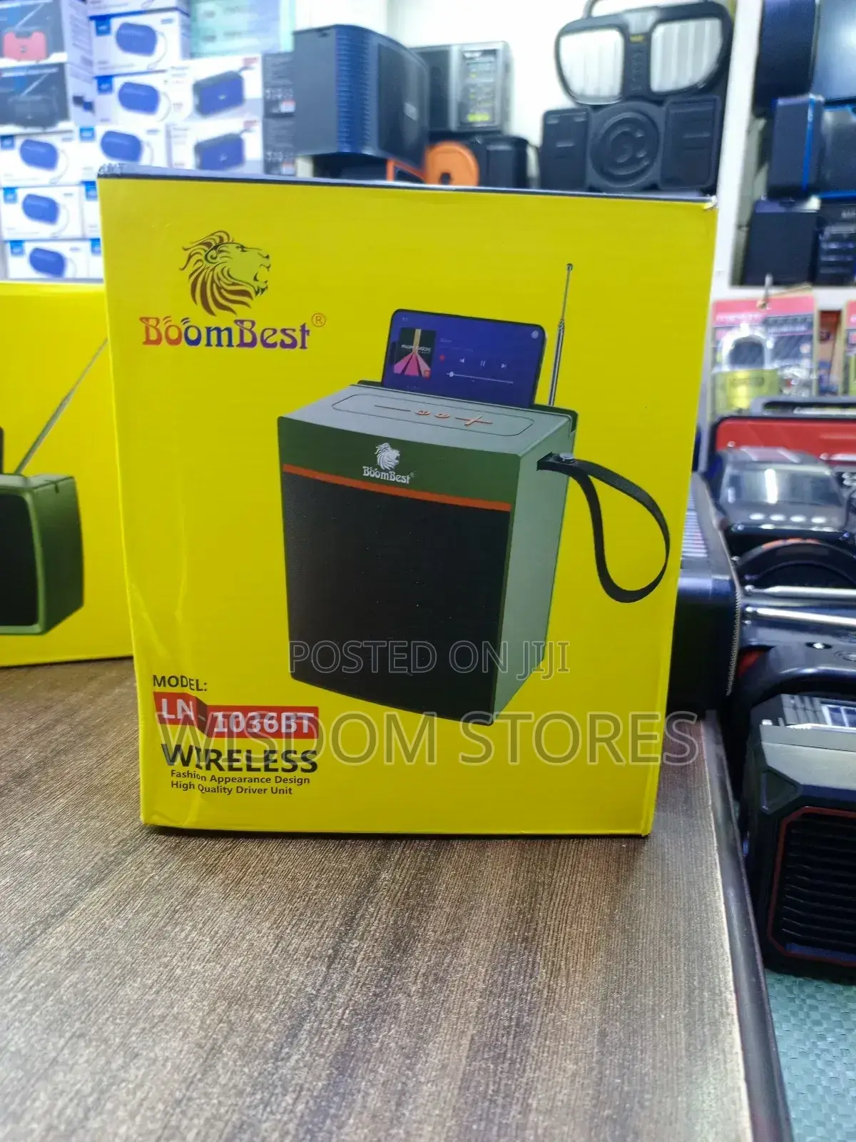 Boombest Speaker Super Bass Ln-1036bt Speaker Bluetooth Wireless