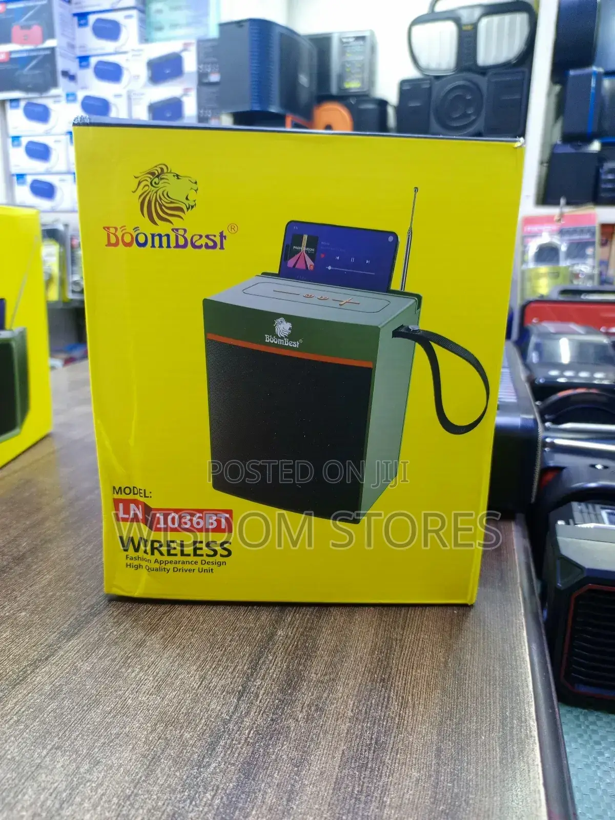Boombest Speaker Super Bass Ln-1036bt Speaker Bluetooth Wireless