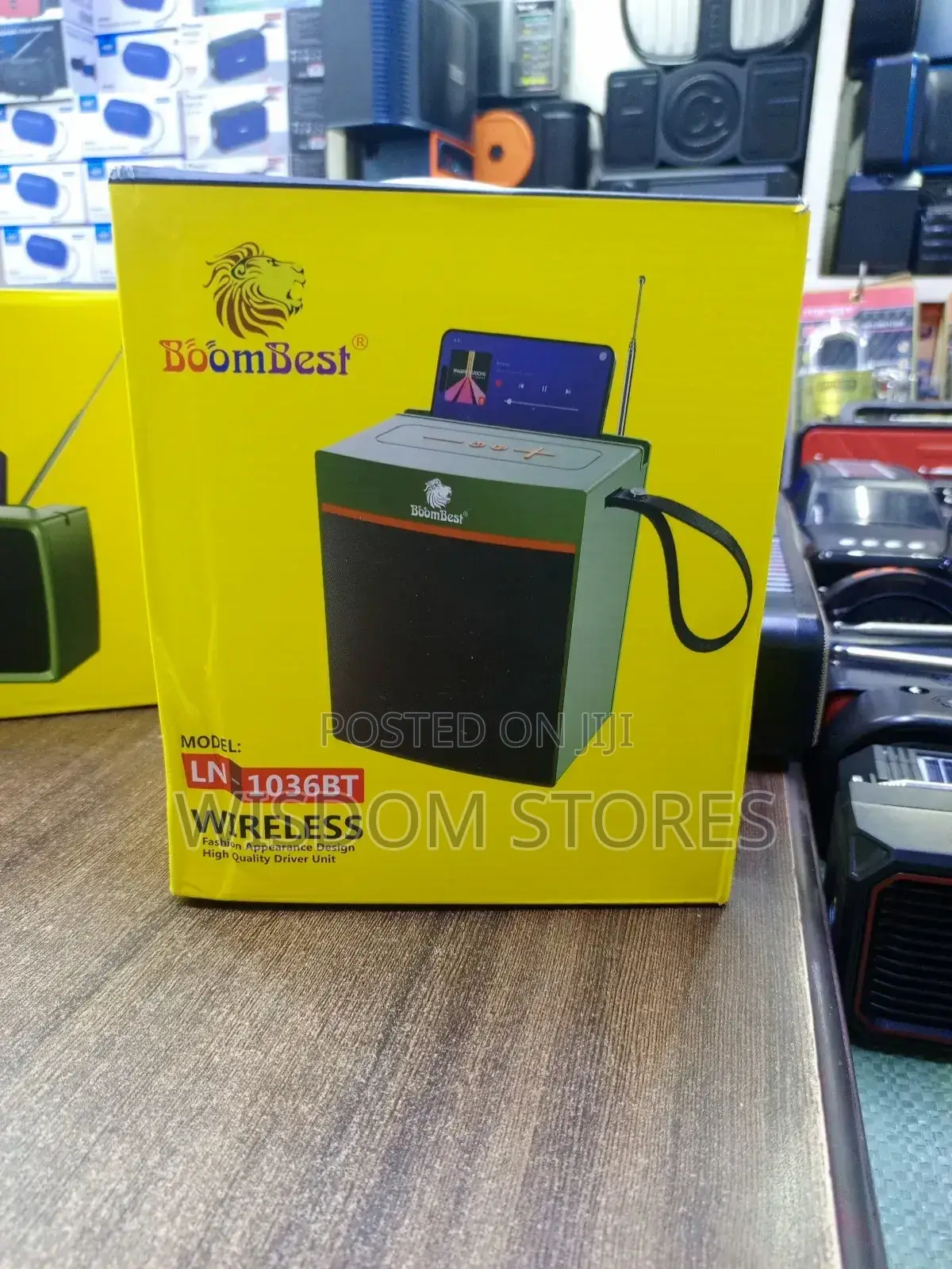 Boombest Speaker Super Bass Ln-1036bt Speaker Bluetooth Wireless