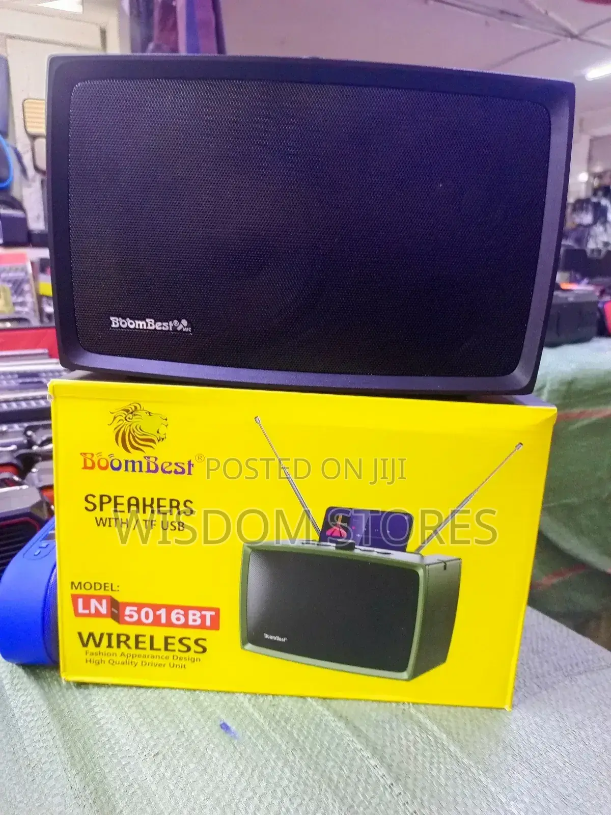 Boombest Ln-5016bt Wireless Speaker, Portable Bluetooth Speaker