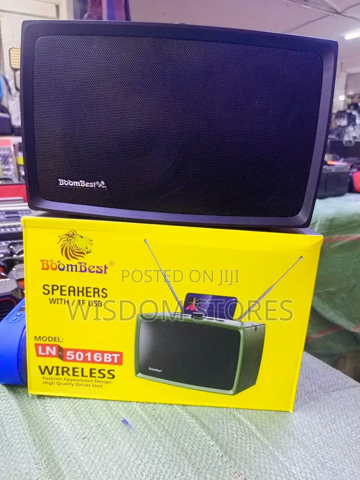 Boombest Ln-5016bt Wireless Speaker, Portable Bluetooth Speaker