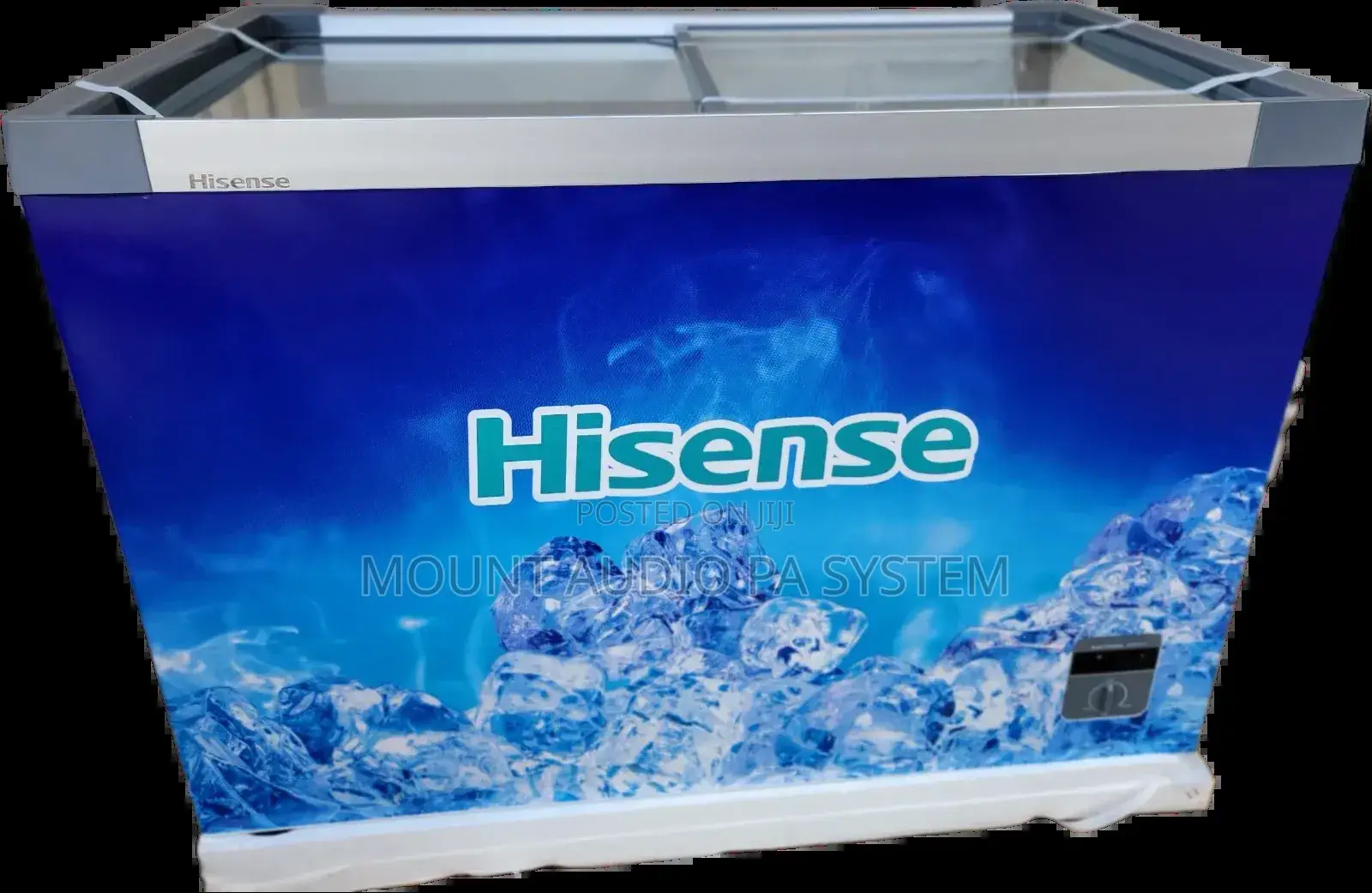 Hisense Glass Door Freezer 301l