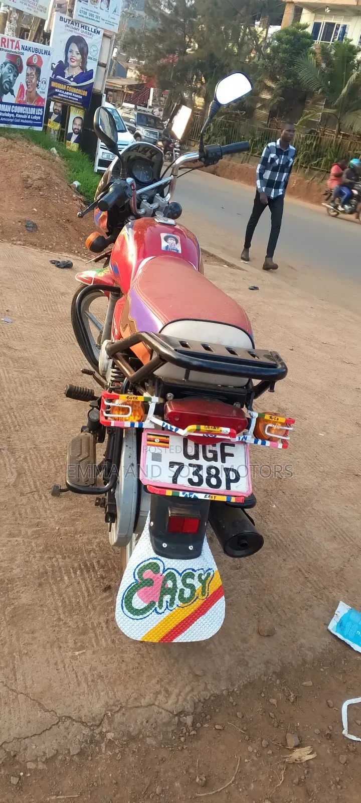 Bajaj Boxer 125 2024 Red