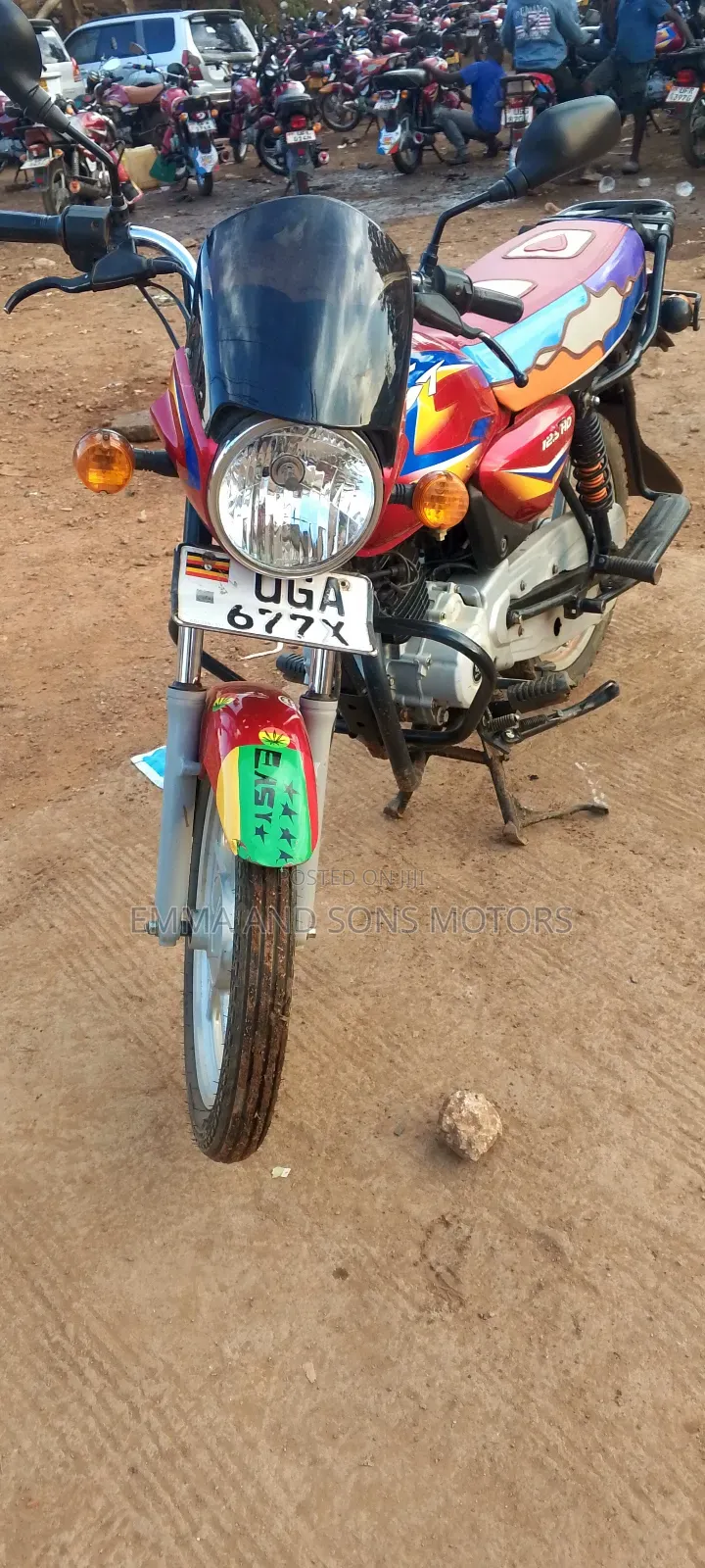 Bajaj Boxer 125 2023 Red