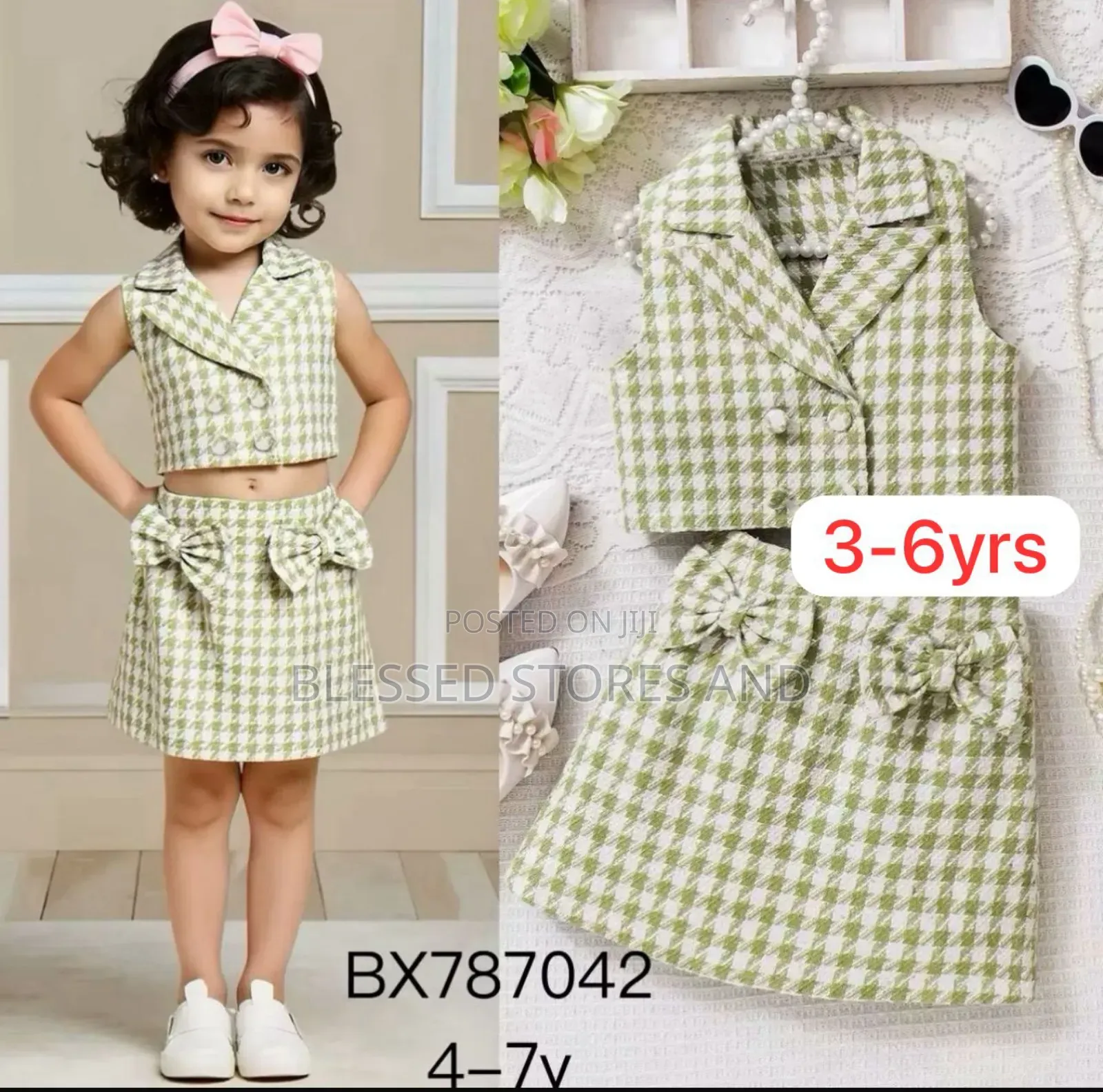 2pc Fancy Outfit(2-6)Yrs