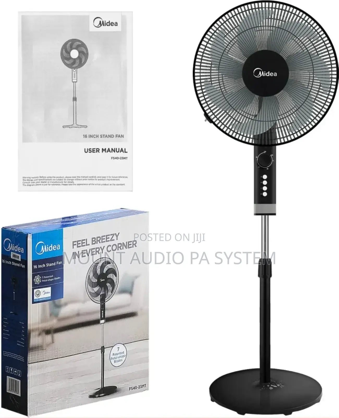 Medea 16" Stand Fan