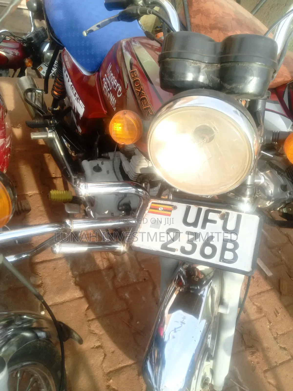 Bajaj Boxer 100 2025 Red
