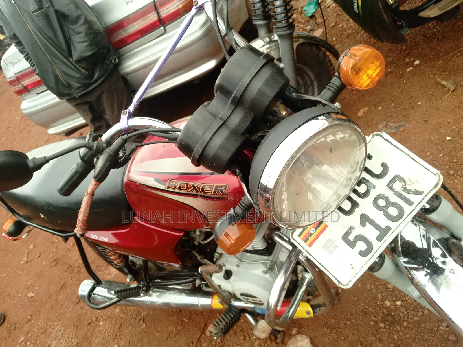 Bajaj Boxer 100 2025 Red