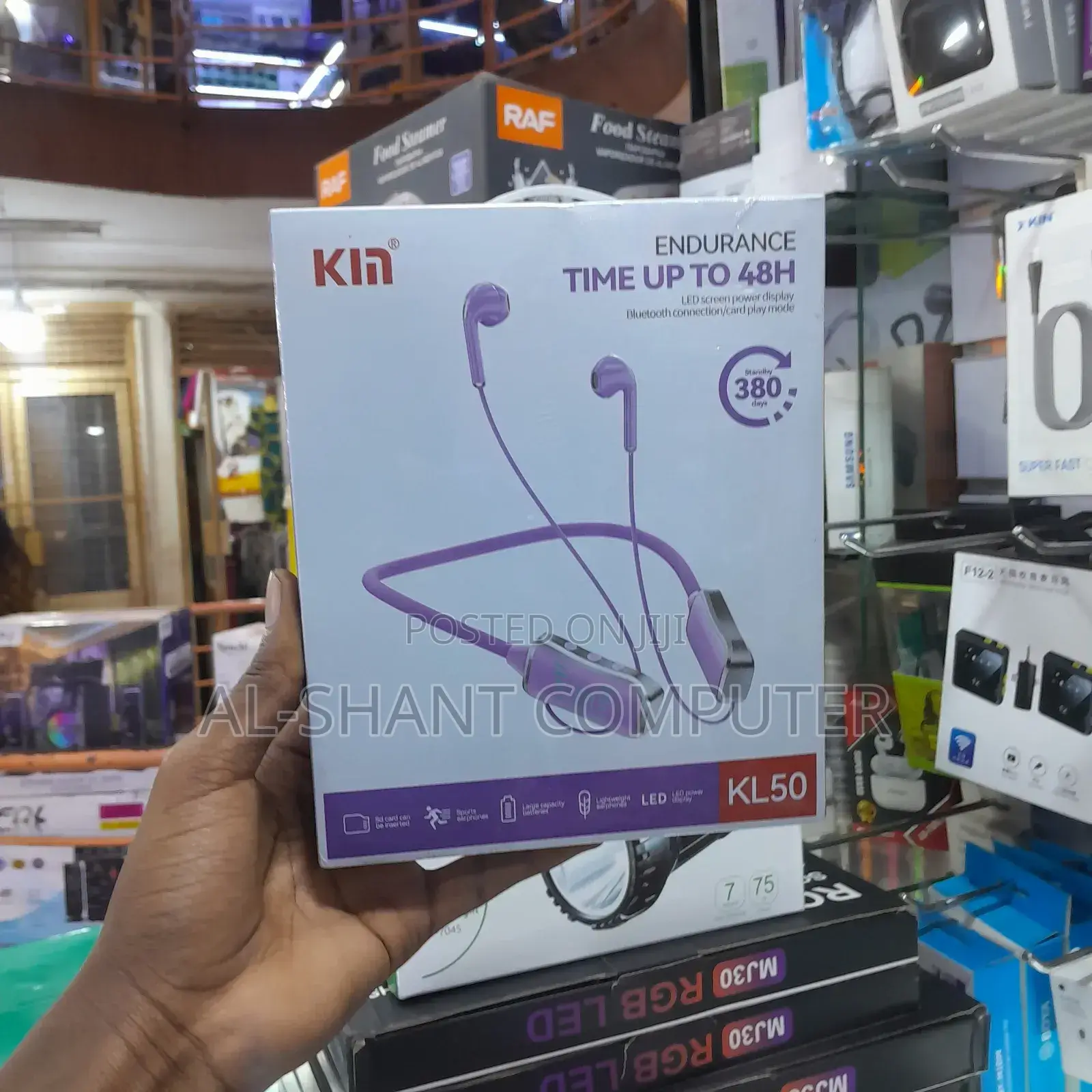 Kia Kl50 Neckband Earphones/Wireless Earphones
