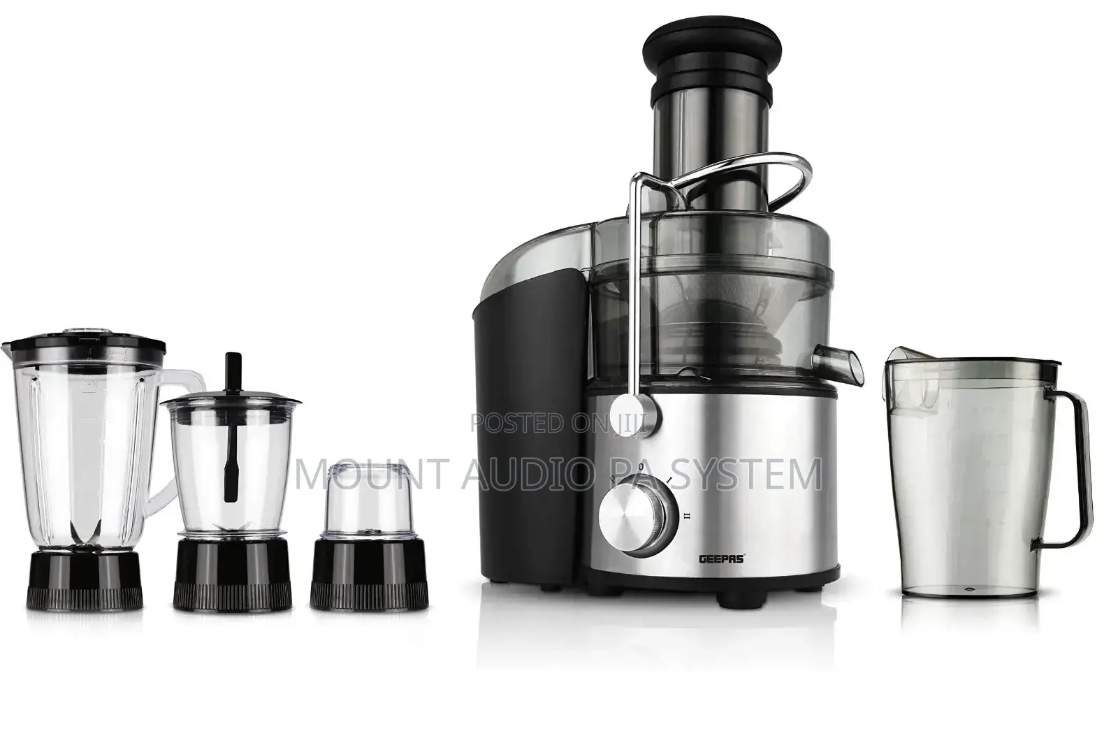 Geepas 4in1 Juicer Blender 800w