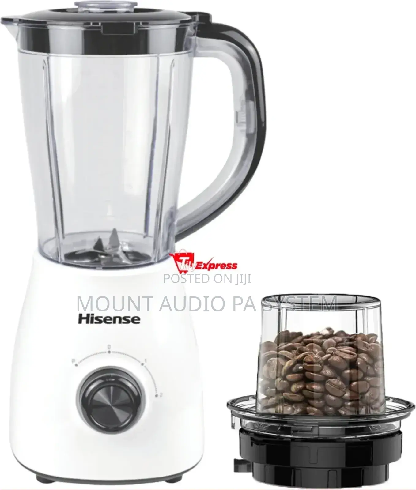 Hisense Blender 1.5l, 500w.