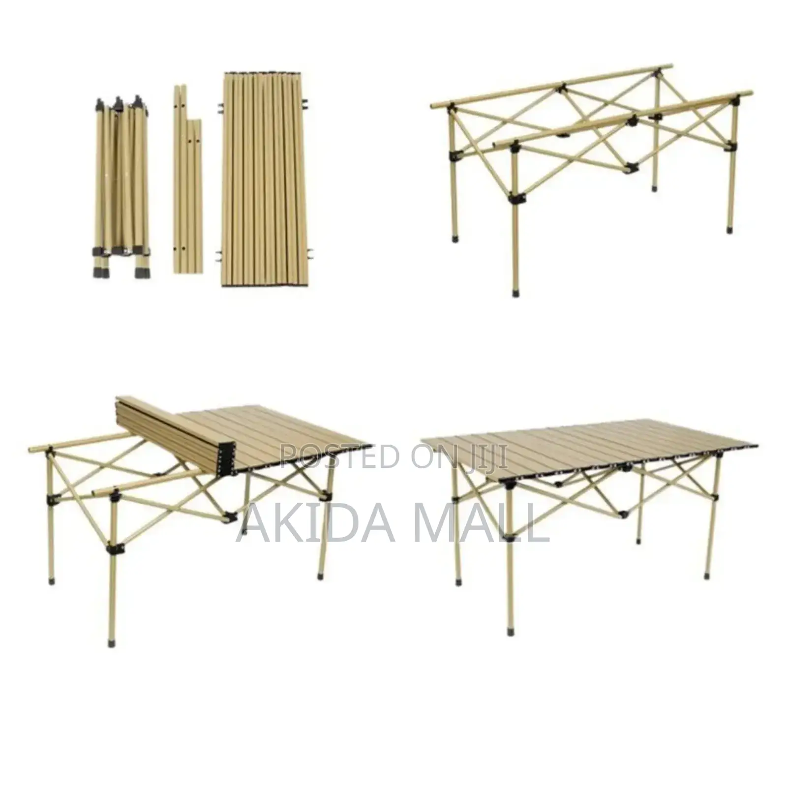 Portable, Foldable Aluminum Camping or Picnic Table.