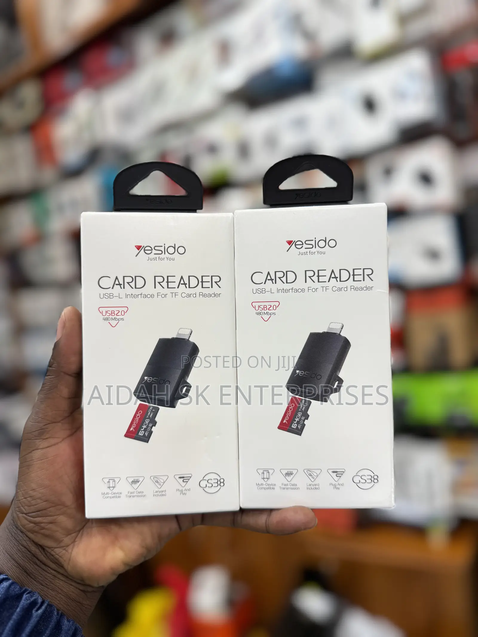 Yesido Gs38 Lightning to Tf Card Reader - 480 MBPS