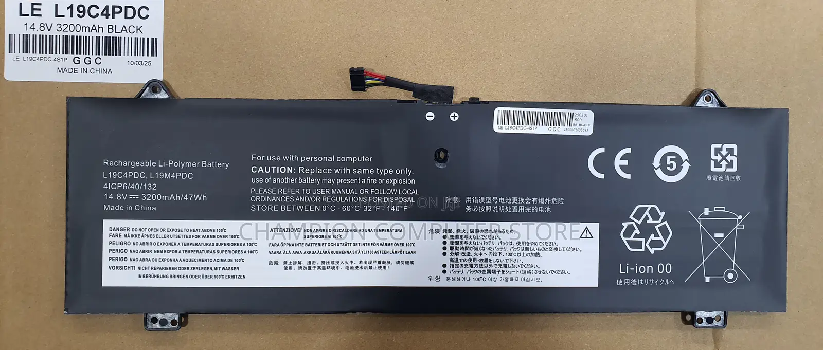 Lenovo L19m4pdc 19l4pdc L19c4pdc for Ideapad Yoga 7i 2020 -
