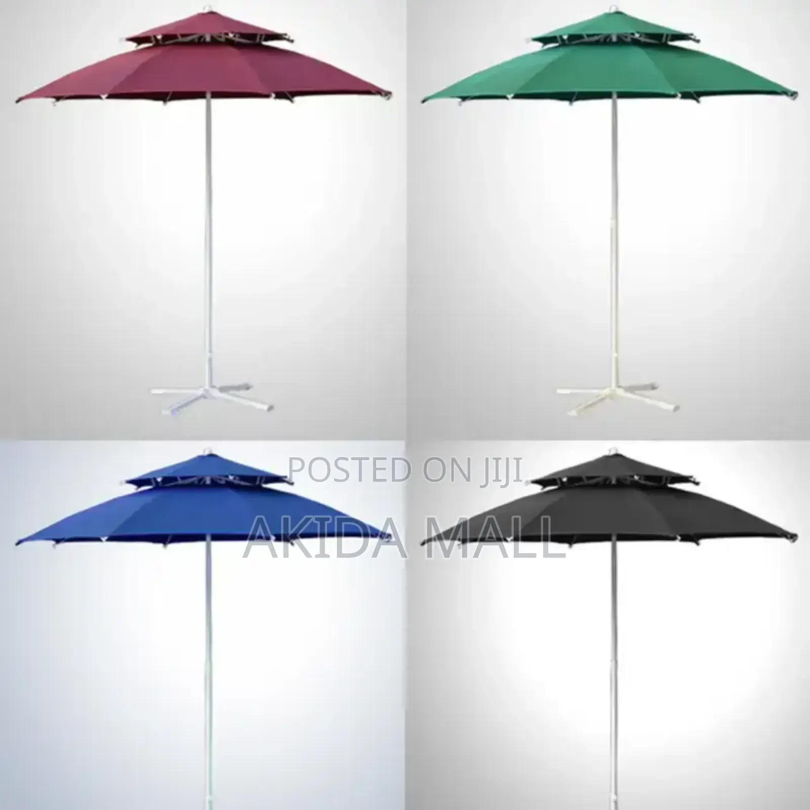 1.7mtr Garden,Restaurant,Business Sun Umbrella With Support Base Stand