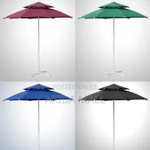 1.7mtr Garden,Restaurant,Business Sun Umbrella With Support Base Stand