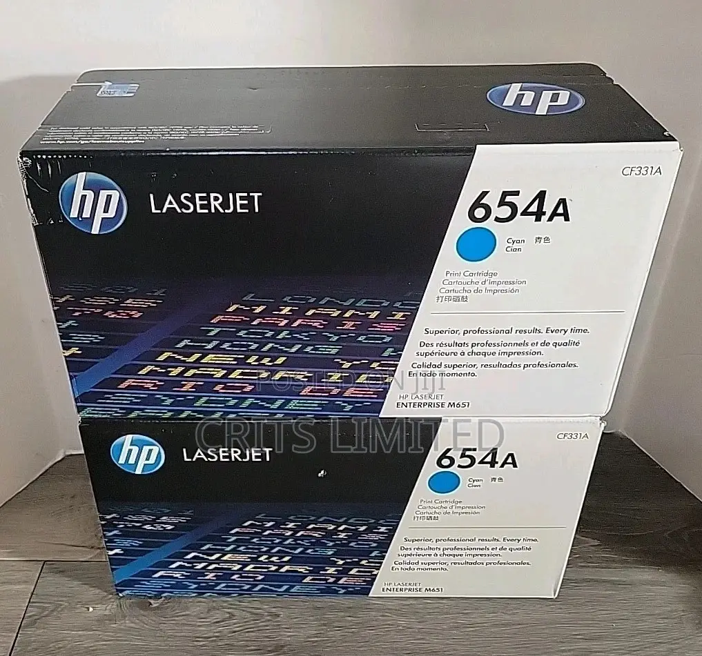 Hp 654a Original Laserjet Toner Cartridges