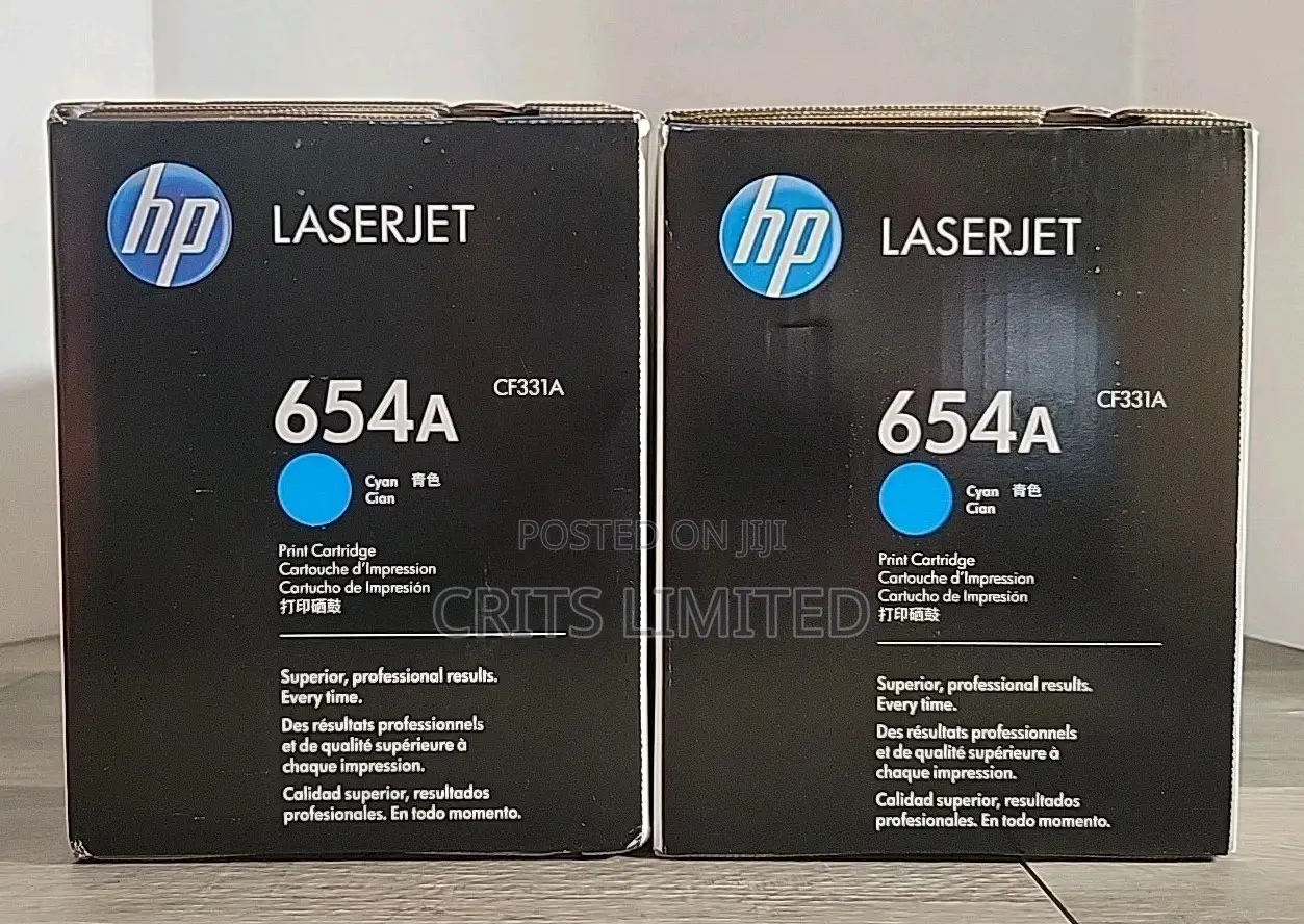 Hp 654a Original Laserjet Toner Cartridges