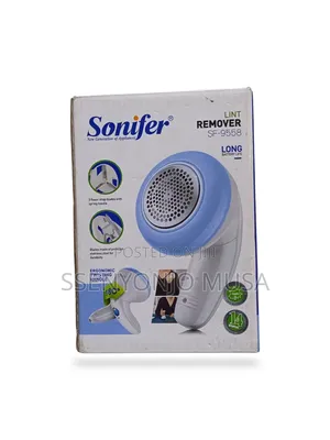 Sonifer Electric Lint Remover Brush With Long Handle Led Display
